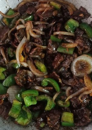 Foto resep Sapi Lada Hitam lezat 🍛