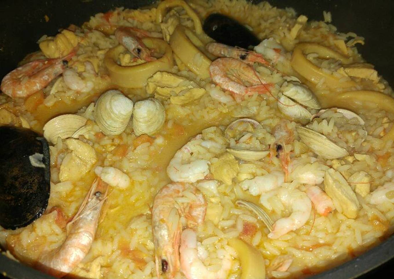 Arroz con marisco