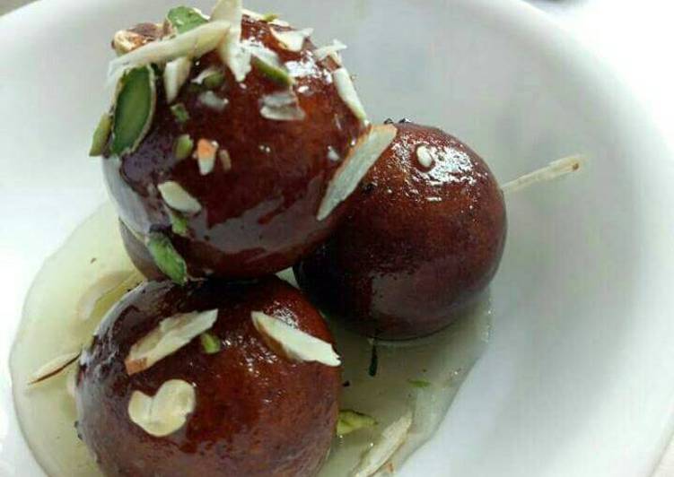 Recipe of Any-night-of-the-week Indian name gulab jamun persian name luqmat al qadi