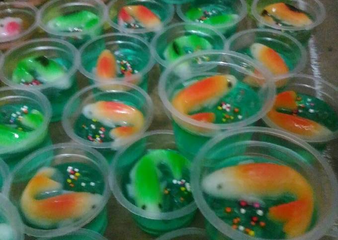 Resep Puding Ikan Koi Oleh Bunda Yunni Cookpad