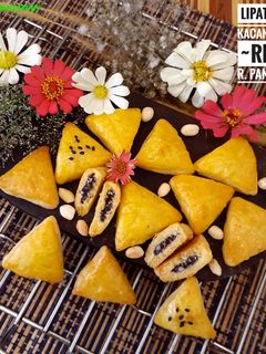 Foto resep Kue Kering Lipat Lenso Kacang Tanah