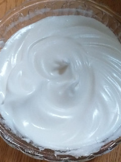 Una foto de Merengue italiano para pajaritos (dulces chilenos)