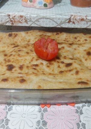 صورة لوصفة لازانيا سهله بدون سلق