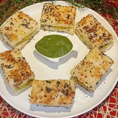 A picture of Stuff Dhokla Sandwich.