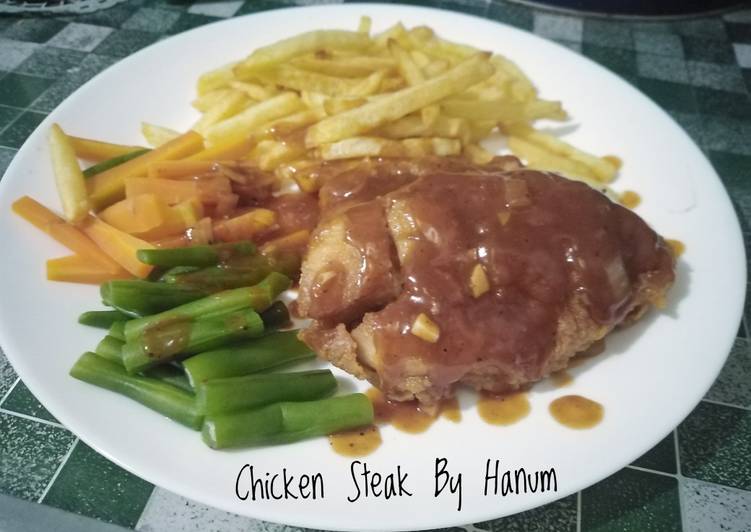 Cara Gampang  Steak Ayam Anti Gagal