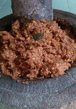 Foto resep Bumbu Pecel ala sang Ibu