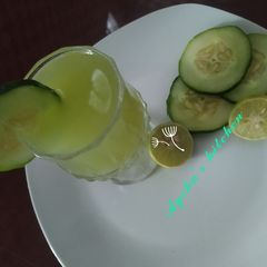 Cucumber lemonade A picture of Cucumber lemonade.