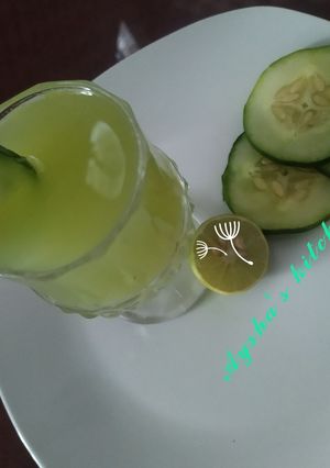 A picture of Cucumber lemonade.