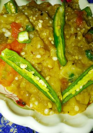 बैंगन टमाटर का भरता (baingan tamatar ka bharta recipe in Hindi) रेसिपी मुख्य फोटो