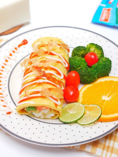 Foto resep Egg roll Salad / Telur Gulung Isi Salad