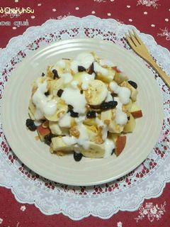 Hình của món Salad Hoa Quả Cho Bữa Sáng.