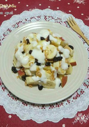 Hình của món Salad Hoa Quả Cho Bữa Sáng.