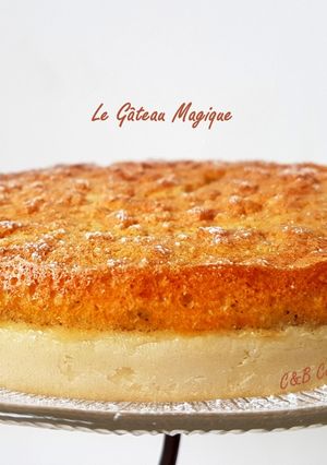Une photo de Le Gâteau Magique à la Vanille
