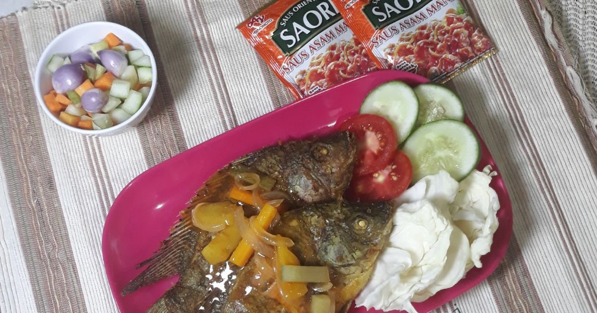Mujaer Goreng Asam Manis