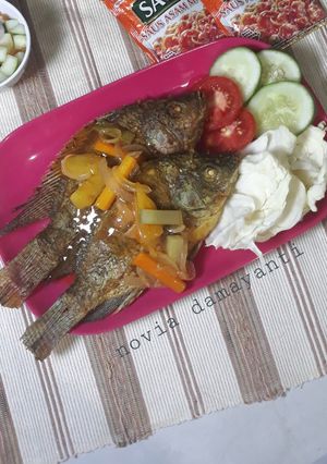 Foto resep Mujaer Goreng Asam Manis