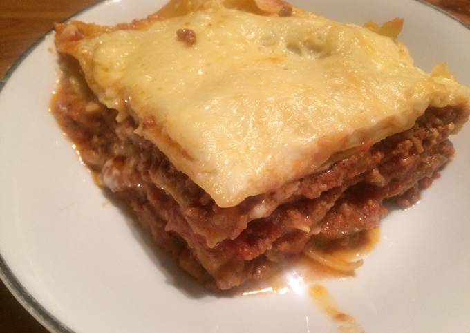 Lasagnes au bœuf