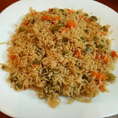 A picture of Vegetable rice.