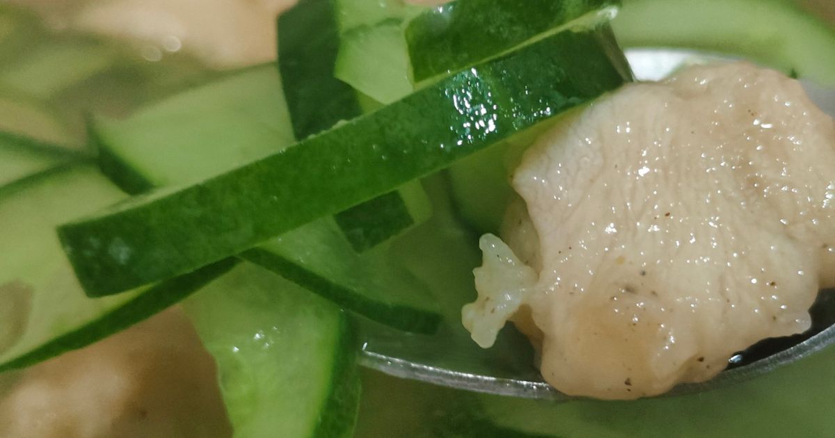 Sop Ayam Timun
