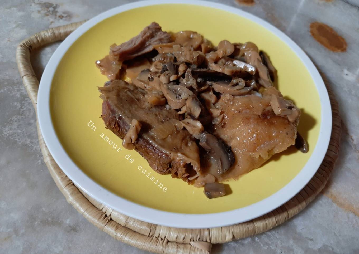 Agneau aux champignons 🍄