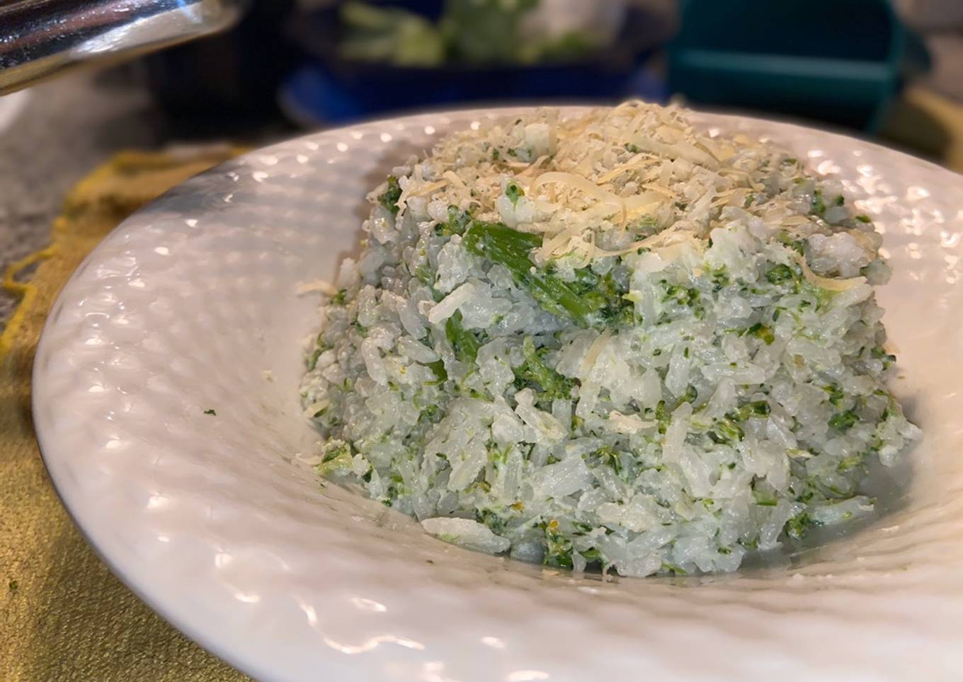 Arroz con Brócoli!