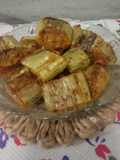 Stuffed padwal (snake gourd)
