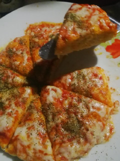 Una foto de Pizza personal