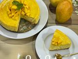 Baked Mango Cheesecake