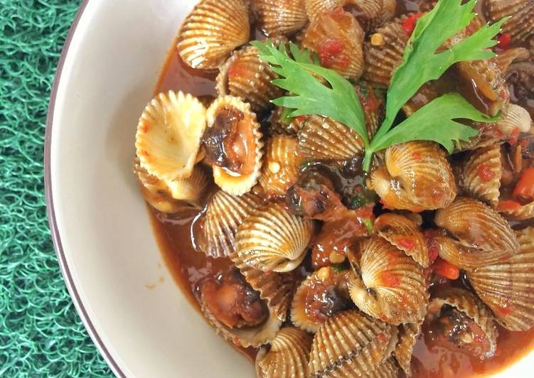 Kerang sauce sambal super simple