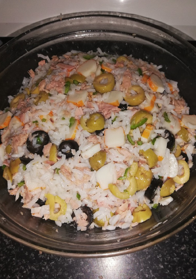 Una foto de Ensalada de arroz