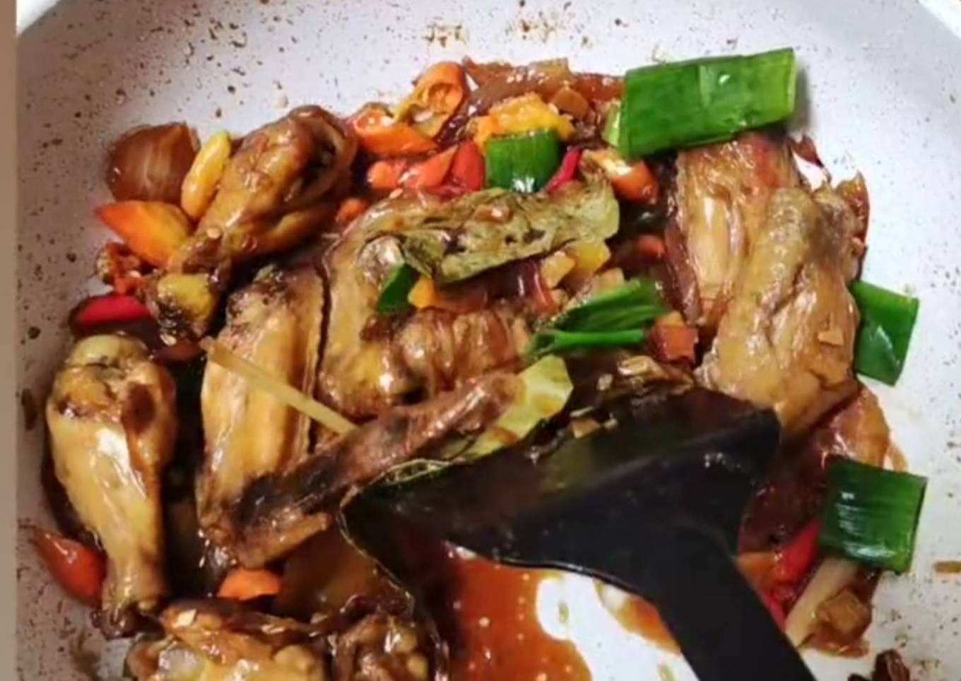 Ayam kecap bumbu iris PEDASSS