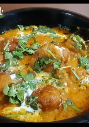 A picture of Malai kofta.