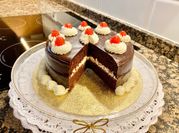 Una foto de frosting nata