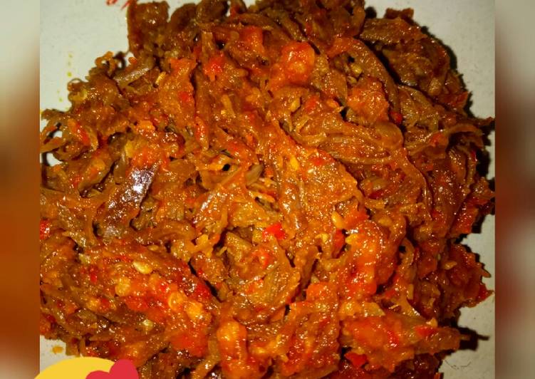 Daging Sisit Pedas Manis