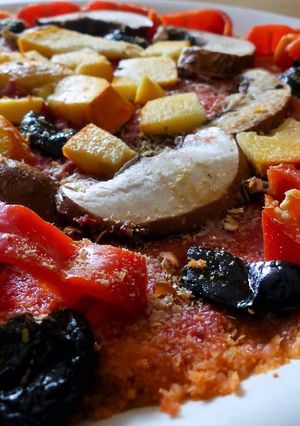 Une photo de Pâte à pizza crue
