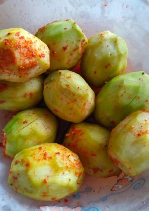 Hình của món Cóc ngâm đơn giản.