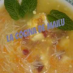 Una foto de Sopa de Picadillo