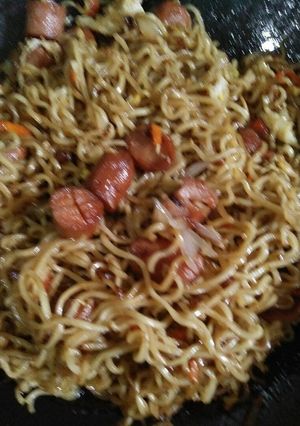 Foto resep Mie goreng setan sossis