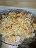 Mie bihun pentol bumbu pedas