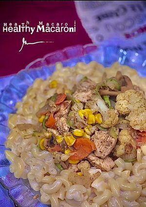 صورة لوصفة معكرونه دايت