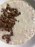 Banana smoothie with golden berry