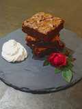 Brownies ai fagioli neri e cioccolato fondente