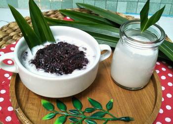 Mudah Cepat Memasak Bubur Ketan Hitam Enak Bergizi