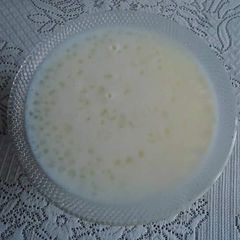 A picture of Sabu daana kheer.