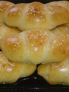 عکسی از دستور نان کروسان شکلاتی فوری