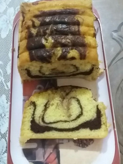 Foto resep Marmer butter cake klasik