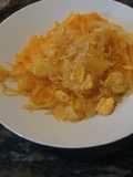 Fideos chinos agridulces
