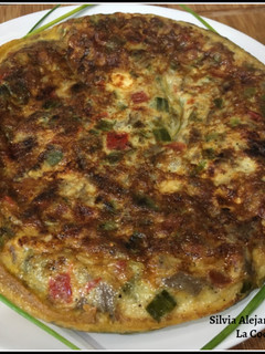 Una foto de Tortilla de setas