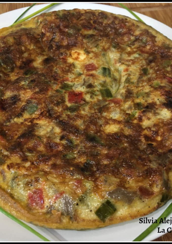 Una foto de Tortilla  de setas