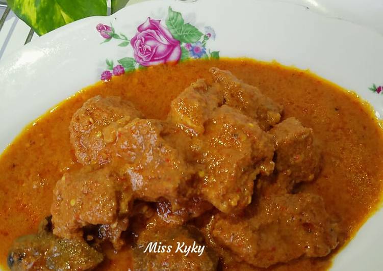 Resep Rendang Presto, Lezat Sekali