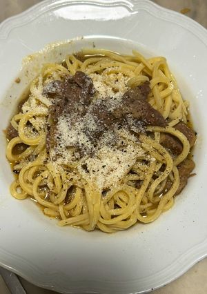 A picture of White Beef Short Rib Ragù.